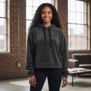 Avec les Fillies grey sweater, XS